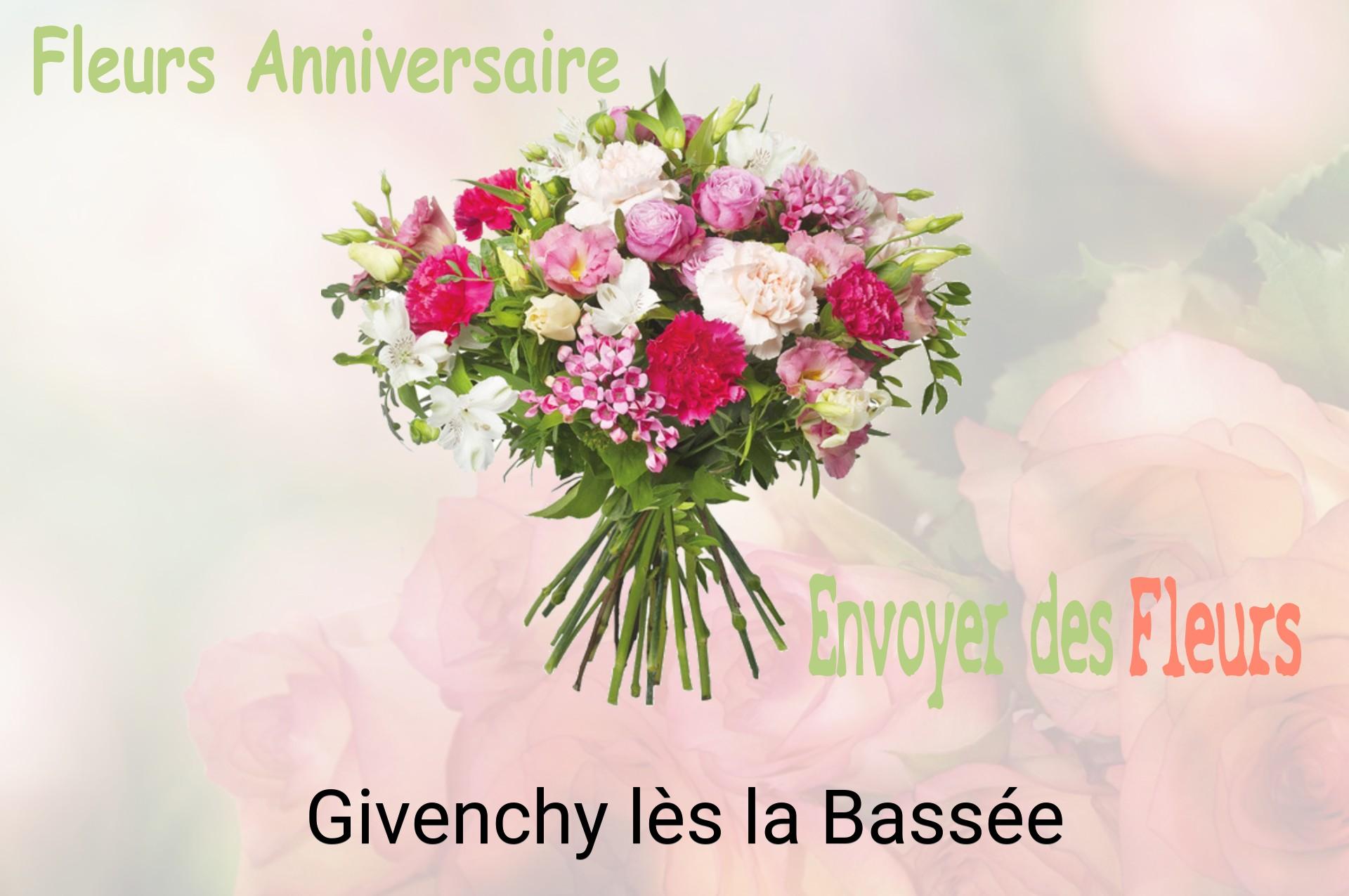 Bouquet de fleurs d’anniversaire livré à Givenchy-lès-la-Bassée