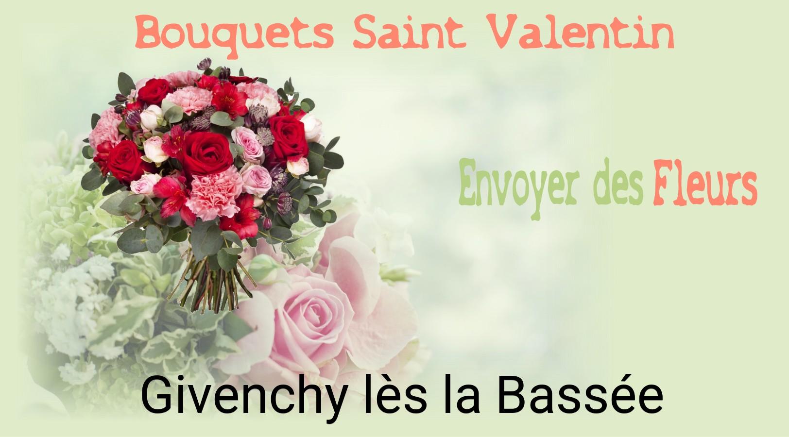 Roses de Saint-Valentin livrées à Givenchy-lès-la-Bassée